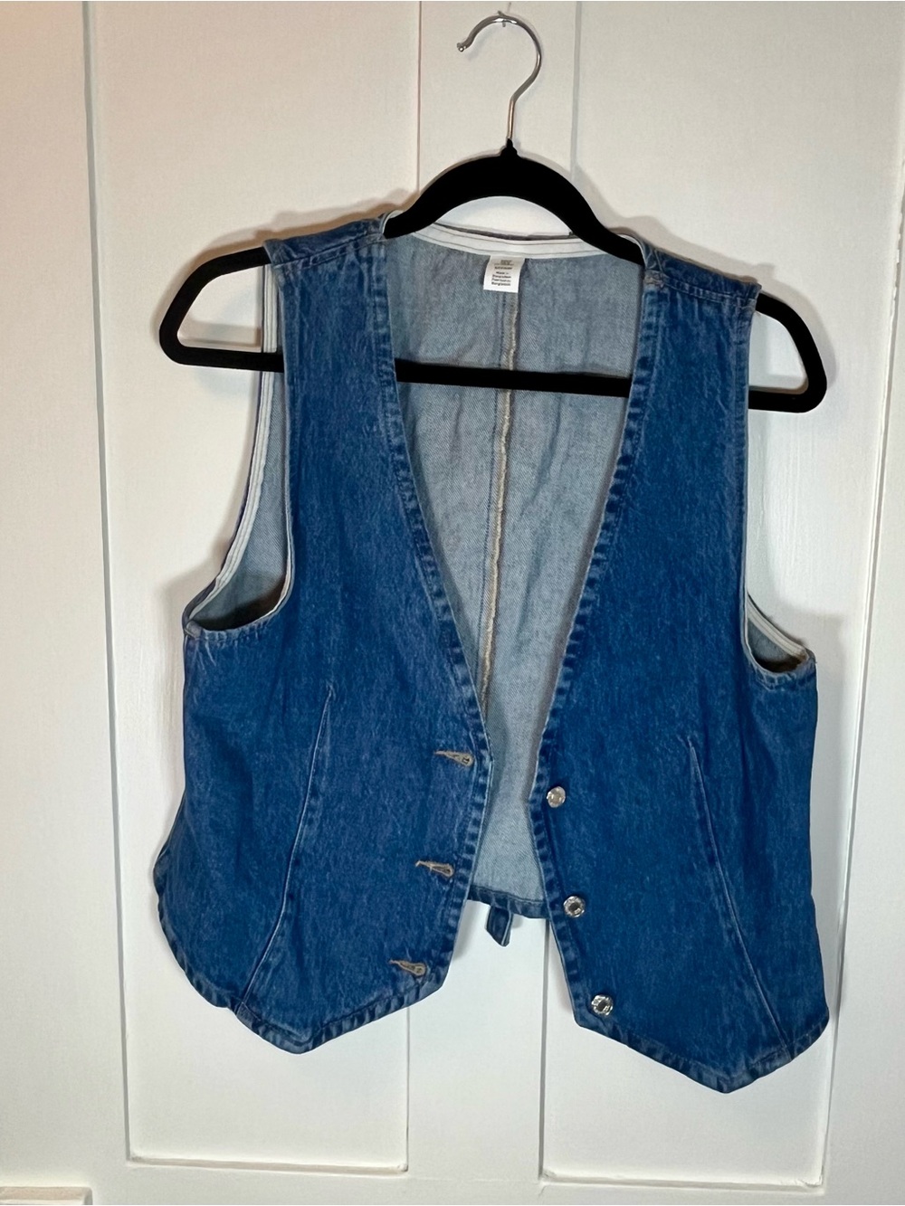 H&M Blue Denim Vest